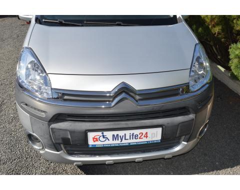 Citroen Berlingo 2015 87 tys km Srebrny XTR do przewozu osoby niepełnosprawnej